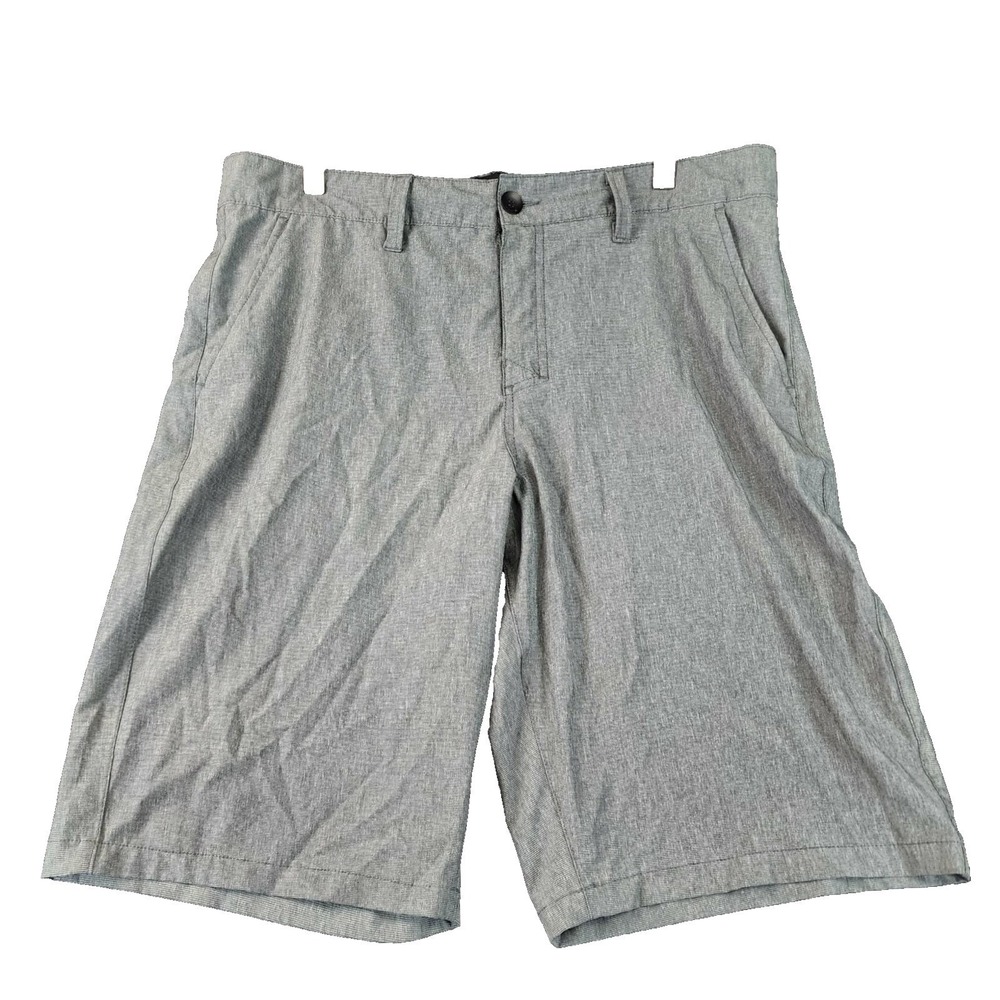 Tony Hawk Hybrid Shorts Grey Men 34 Skateboard Surf Casual Stretch Walking